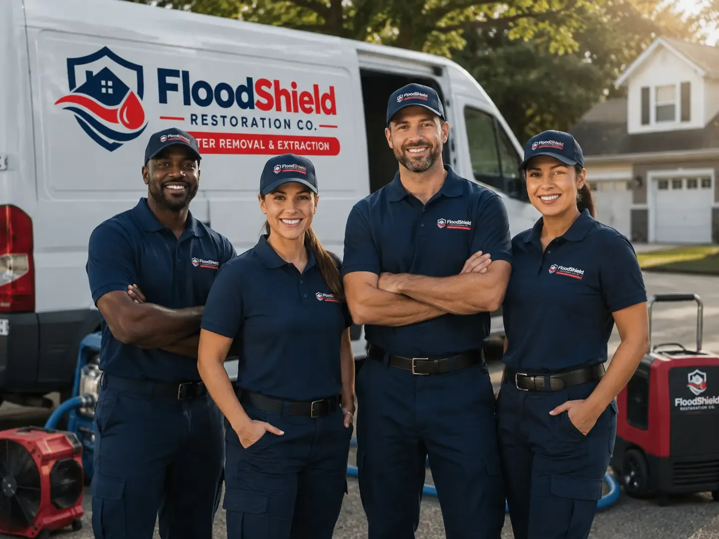 Flood Damage Restoration company in Volant, PA